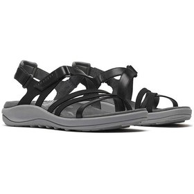 Resim Merrell J008362 Harbor Backstrap Kadın Outdoor Sandalet Siyah Gri Siyah Gri Siyah - Gri 