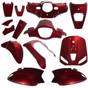 Resim Mondial Wing 50 Grenaj Kaporta Seti Komple Kırmızı Mnr 