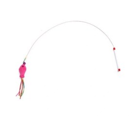 Resim Balıklı Kedi Oyun Oltası Gümüş 