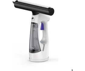 Resim Cam Silme Robotu Hazneli Başlıklı Yeni Şarjlı Vakumlu Cam Ayna Silme ve Temizleme Makinesi 