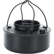 Resim Outdoor Tea Coffee Pot Teapot Camping Kettle 900ml 