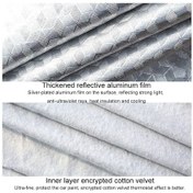 Resim Pil Araba Ön Sepet Yağmurluk Bisiklet Sepeti Su Geçirmez Çanta Evrensel, Boyut: Süper Büyük Mor 