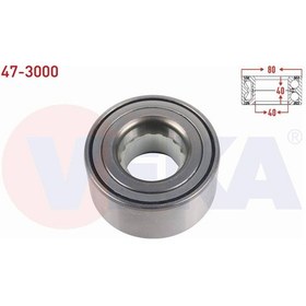Resim Mıtsubıshı Lancer 1.6 2003-2008 Ön Tekerlek Rulmanı Sol-sağ 40x80x40 Mr491449 