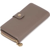 Resim Bej Deri Kadın Cüzdan - S1CB00005789-V62 