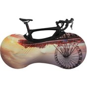 Resim Symbee Bisiklet Lastik Koruması, Poliester Elastik Kapak, Toz Ve Kir Engeli, İç/ Dış Kullanım, Büyük Boy 27.5-29 İnç Çok Renkli 