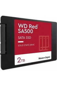 Resim WD 2TB RED SA500 WDS200T2R0A 560-530MB/s NAS SSD DİSK 