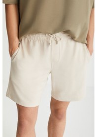 Resim Grimelange RAMADANP009 Erkek 75% Pamuk 25% Polyester Bej Şort 