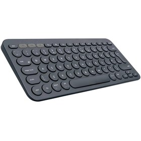 Resim Microcase Yuvarlak Tuşlu Türkçe Q Bluetooth Kablosuz Klavye Android Ios Windows Uyumlu - AL3048 