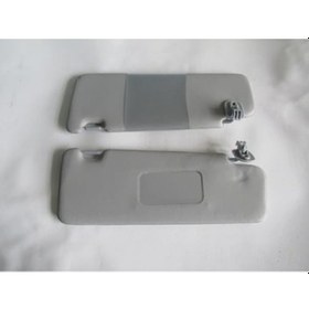 Resim 2013-2019 Dacıa Sandero Güneşlik Gri Sağ-sol Set 2 Parça Adet Oem No:6001546870 