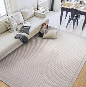 Resim Dolce Vita Halı Donna 8251 Pearl Modern Salon Halısı - 80x300 