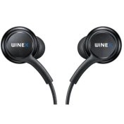Resim Winex AKG Type-C Mikrofonlu Kablolu Kulaklık Siyah 