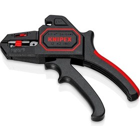 Resim Knipex 12 62 Otomatik Kablo Sıyırıcı 180 Mm 