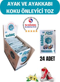 Resim Sağdıç Saraciye Ayakkabı Koku Önleyici Toz 12gr 24'lü 