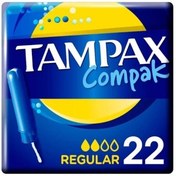 Resim Tampax Compak Normal Tampon 22 Adet 