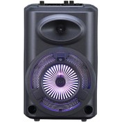 Resim Biriva Home Gd-903 Dijital Led Göstergeli Fm Radyolu Mikrofonlu Rgb Tws 8 İnç Stereo Bas 