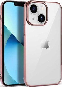 Resim İphone 14 Uyumlu Pixel Kılıf-rose Gold 