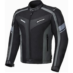 Resim Jk152 Siyah Gri Motosiklet Montu 