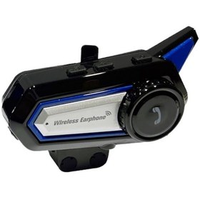 Resim Bt31 Bluetooth 5.0 Kask Motosiklet Intercom Kulaklık/motosiklet 