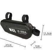 Resim Maoyaya Cbtx B-soul 2 2l Su Geçirmez Yan Çanta, Motosiklet Kullanıcıları İçin Siyah 