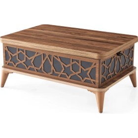 Resim Zerenland - 511 Akıllı Sehpa, Sihirli Sehpa, Orta Sehpa, Laptop Masası, Masaya Dönüşen Sehpa 