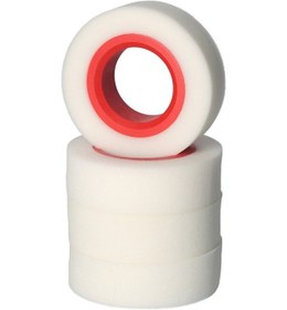 Resim Besthome1 Scx10 90046/trx4 D110 Uyumlu 1.9 Çift Bölümlü Kırmızı Lastik Süngeri - 4 Adet 