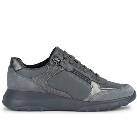 Resim Geox Kadın Gri Alleniee Süet Detaylı Sneaker D36lpb05422c9002 