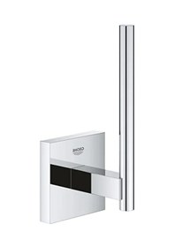 Resim Yedek Tuvalet Kağıdı Tutucu Krom Renk 16.5 x 12.2 x 11.2 CM 