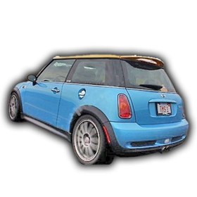 Resim Mini Cooper R53 Spoiler Boyalı 