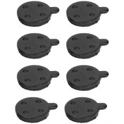 Resim Jeemson 10 İnç Elektrikli Kaykay İçin Bakır Yarı-metal Fren Balatası 4 Çift , 4mm Kalınlık, Sıkma Dayanıklı, Isı Dağıtımı İyi, Sessiz Kılavuz 