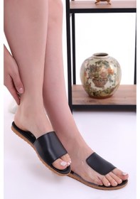 Resim Wordex Rs 1214 Yanı Şeffaf Günlük Rahat Ev Dışarı Kadın Terlik 