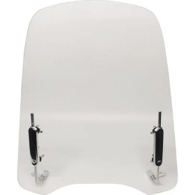 Resim Motoanl Motosiklet Ön Siperlik Camı Oval Model 58X45CM Scooter Model Cup Motor Siperlik Camı 