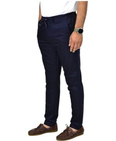 Resim Erkek Jogger Silim Fit Kumaş Pantolon P1023 Bgl-st04504 Lacivert 