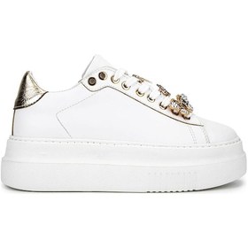 Resim Tamer Tanca Kadın Suni Deri Beyaz Sneakers & Spor Ayakkabı 1009 2210 Bn Ayk Sk25-26 Beyaz Anl Beyaz 