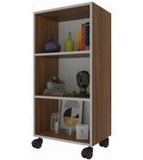 Resim Kenzlife Kitaplık Beril 108 030 020 Cvz Tekerlekli Mutfak Dolabı Banyo Ofis Ayakkabılık Kiler 