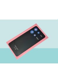 Resim Tkgz - Xiaomi Redmi Note 13 Arka Kapak Batarya Kapağı - Siyah Çok Renkli 