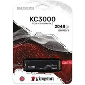 Resim Kıngston 2tb Kc3000 Skc3000d/2048g M.2 Pcı-express 4.0 Ssd 
