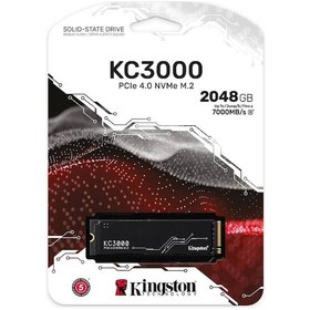 Resim Kıngston 2tb Kc3000 Skc3000d/2048g M.2 Pcı-express 4.0 Ssd 