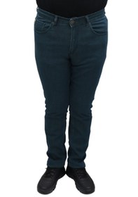 Resim Hacker Denim Hacker Dmctekstil Erkek Yeşil Y145 Yüksek Bel Dar Kesim Boru Paça Jean Pantolon 