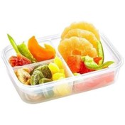 Resim opencart Akdenizpos Ug01 3 Bölmeli Kilitli Kapaklı 1 Litre Erzak Saklama Kabı Lc-510 (Yeni) 