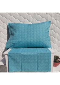 Resim Mef Collection Fırça Desen Yastık Kılıfı Su Yeşili 2'li 