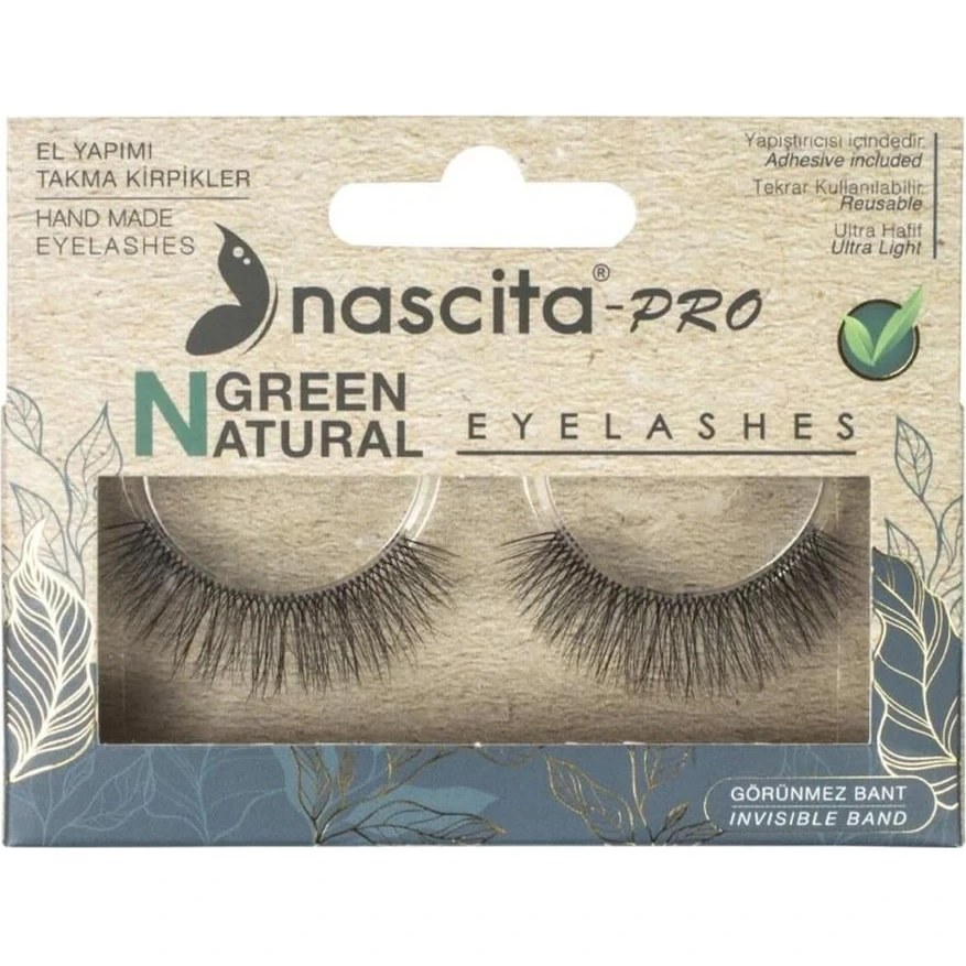 Nascita Green Natural Vegan 3D Takma Kirpik NASEYE00011 Fiyatı ve Özelliklerı - Badem