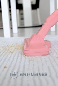 Resim Misda Store Pratıc-S P 1200 Toz Torbasız Dikey Süpürge Pembe 