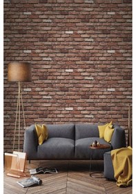 Resim Zümrüt Exclusive Tuğla Desenli Duvar Kağıdı 9010-2 