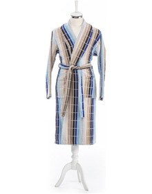 Resim Özdilek Hawai Line Kadife Şal Yaka Bornoz L Beden 334235 