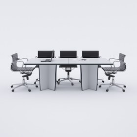 Resim tuundesign Panel Toplantı Masası Xl-220x110 cm 