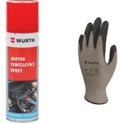 Resim Würth Motor Temizleyici Spreyi + Eldiven 