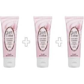 Resim Soft Time Gliserinli, Yoğun Nemlendiricili 3 Adet El Kremi 75 Ml Diğer 