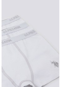 Resim U.s. Polo Assn. Erkek Çocuk Beyaz Boxer Beyaz 