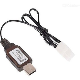 Resim 9.6v Oyuncak Araba Batarya Şarj Cihazı Beyaz Tamiya Soket 