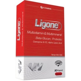 Resim Ligone Beta Glucan Probiotic Multivitamin 30 Kapsül 